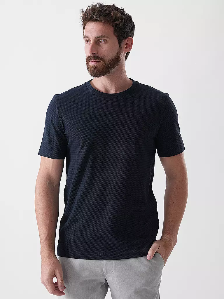 BOSS | T-Shirt TIBURT240 | dunkelblau