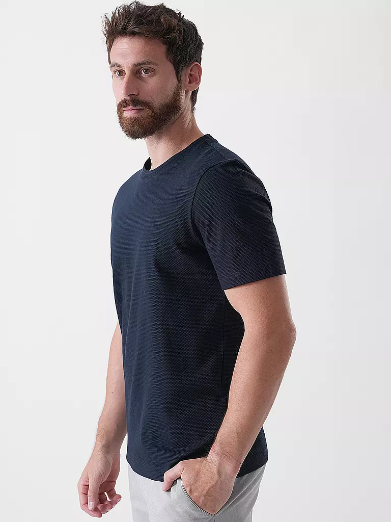 BOSS | T-Shirt TIBURT240 | dunkelblau