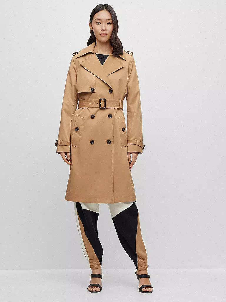 BOSS | Trench-coat coupe droite CONRY | beige