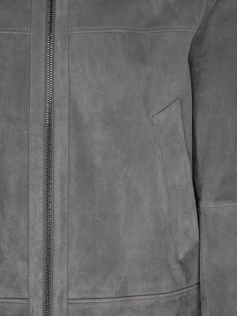 BOSS | Veste en cuir H-MALBANO5 | 