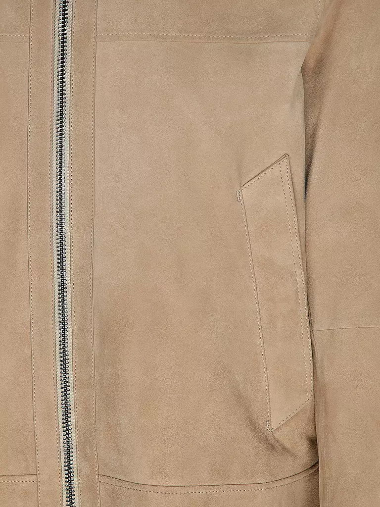 BOSS | Veste en cuir H-MALBANO5 | 