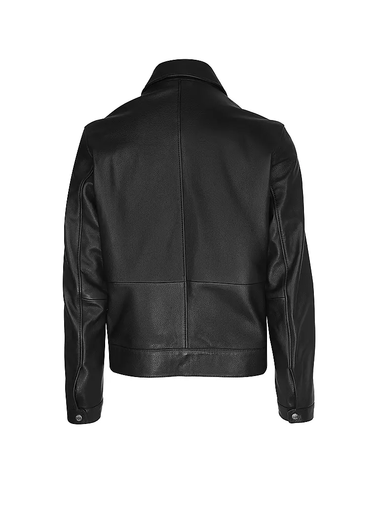 BOSS | Veste en cuir H-MAPSON4 | 
