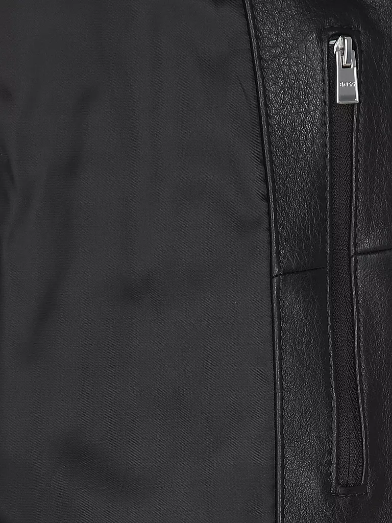 BOSS | Veste en cuir H-MAPSON4 | 