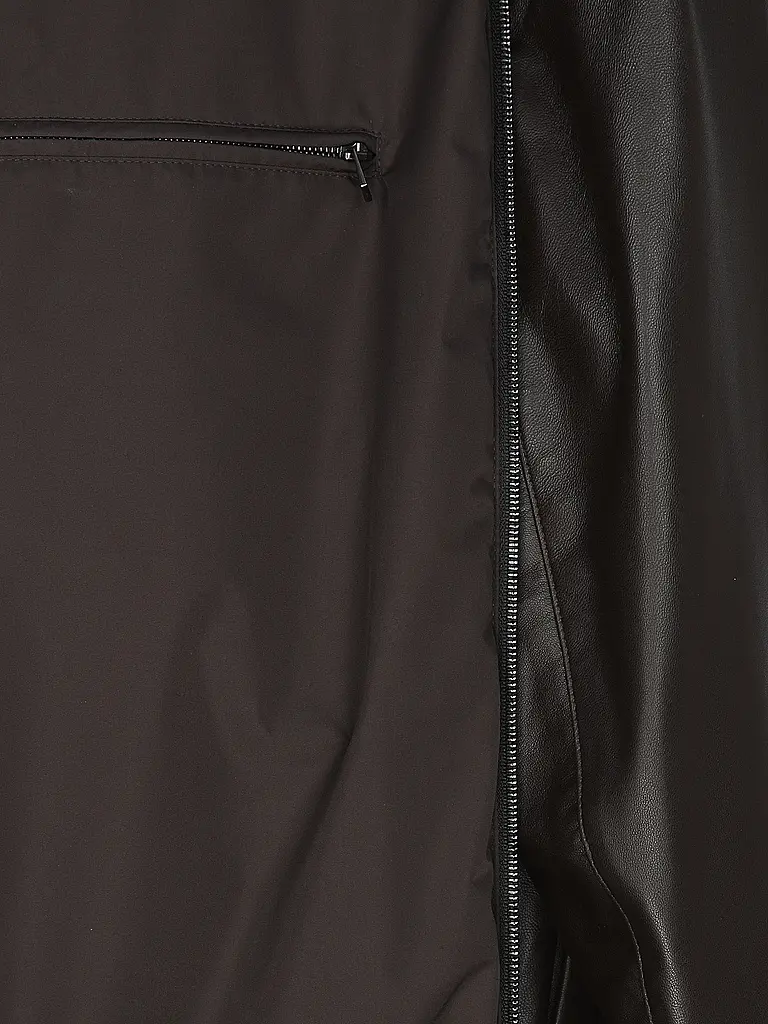 BOSS | Veste en cuir L-MUBUK2 | 