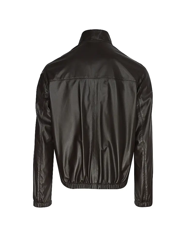 BOSS | Veste en cuir L-MUBUK2 | 