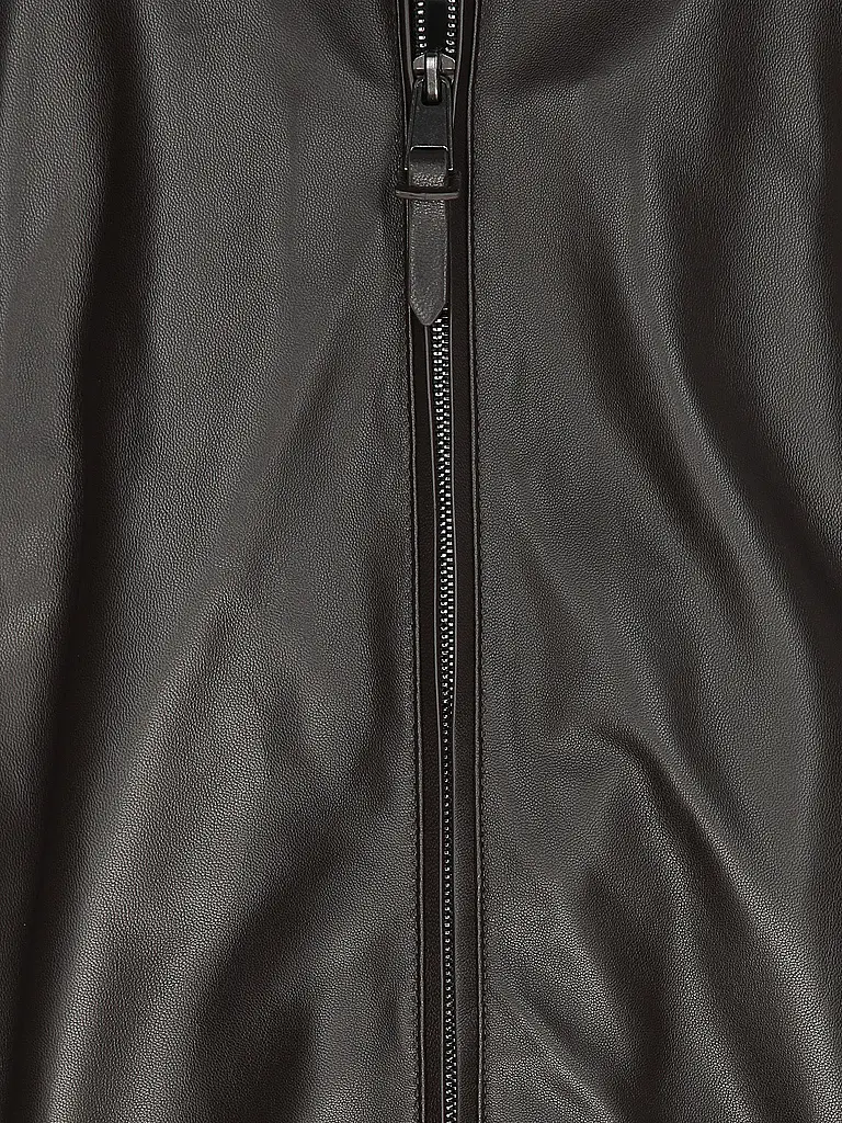 BOSS | Veste en cuir L-MUBUK2 | 