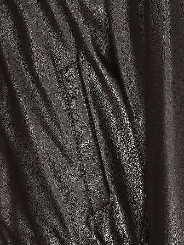 BOSS | Veste en cuir L-MUBUK2 | 