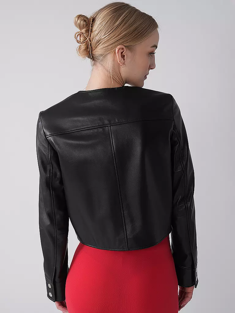BOSS | Veste en cuir SADENITA | 