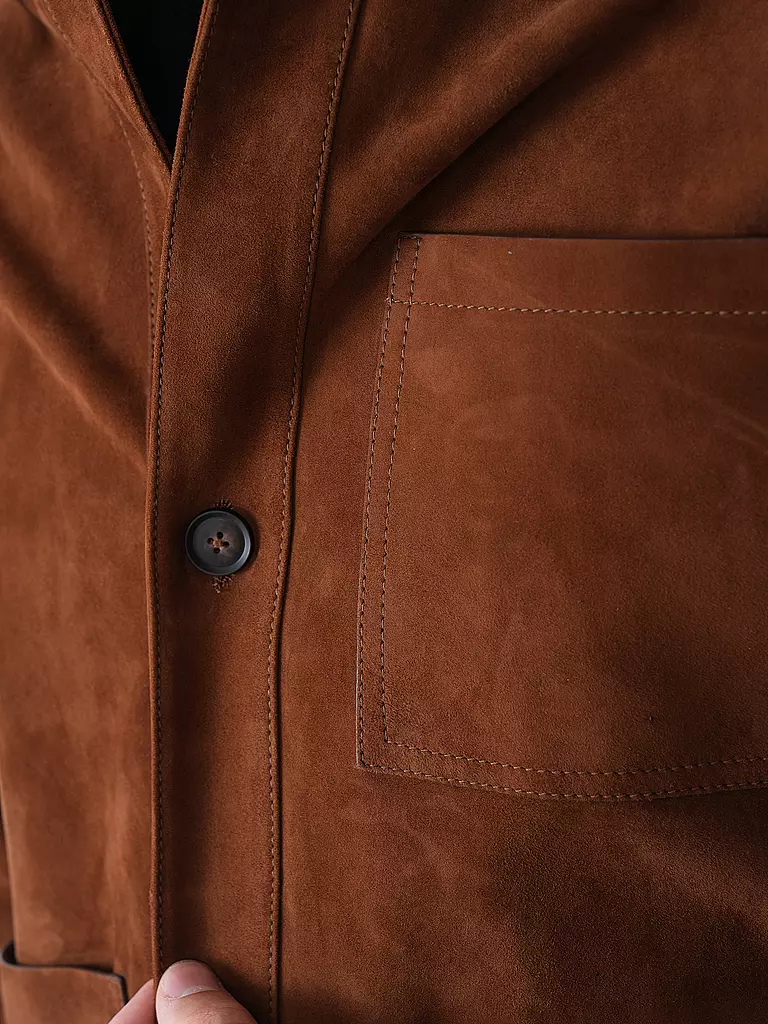 BOSS | Veste en cuir | 