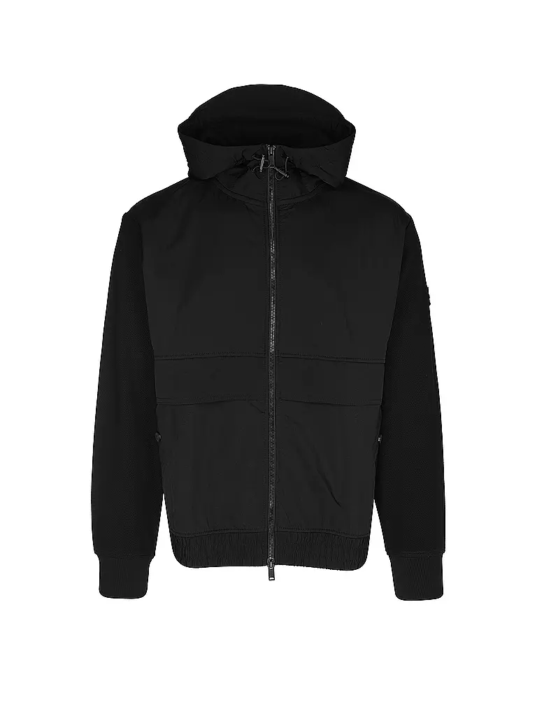 BOSS | Veste ZE__HOOD | schwarz