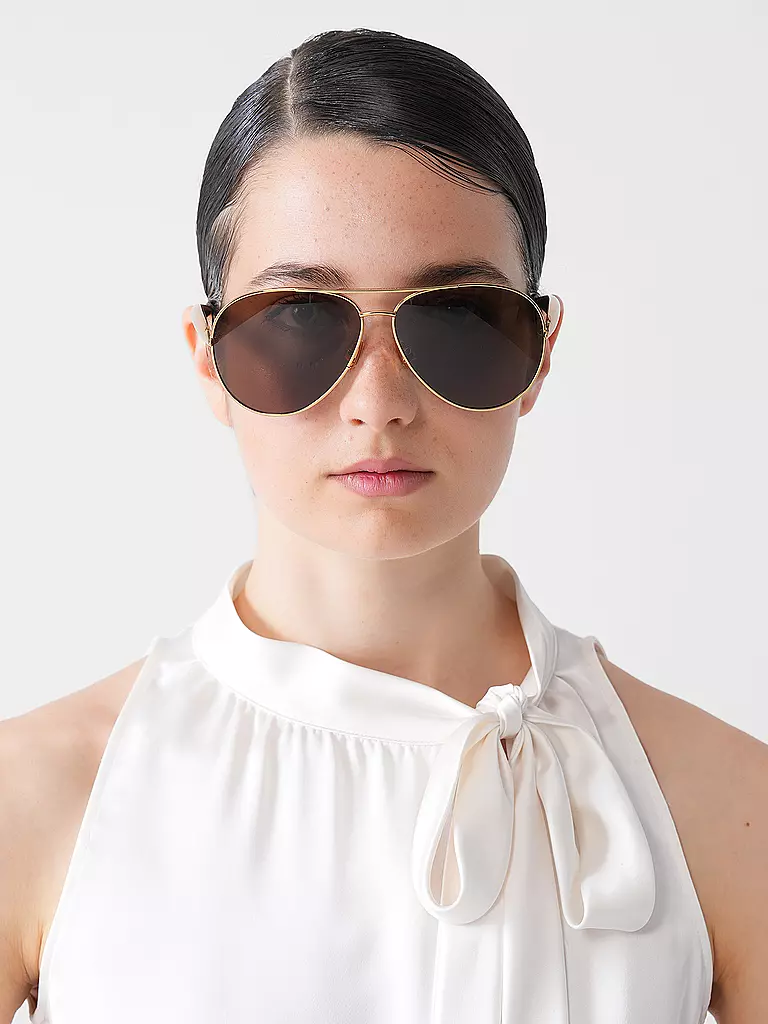 BOTTEGA VENETA | Lunettes de soleil BV1305S | Or