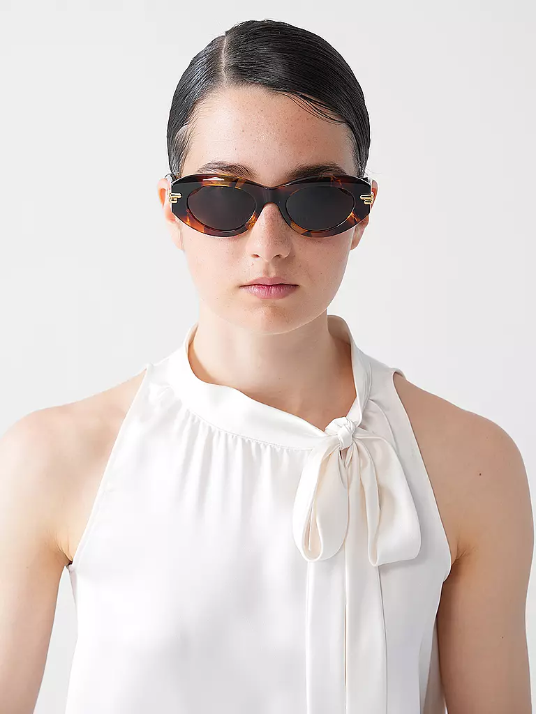 BOTTEGA VENETA | Lunettes de soleil BV1322S | Marron