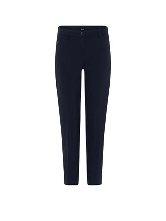 BRAX | Pantalon de tailleur coupe droite 7/8 MARON S