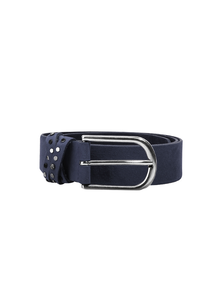 Brax Ceinture en cuir bleu 80