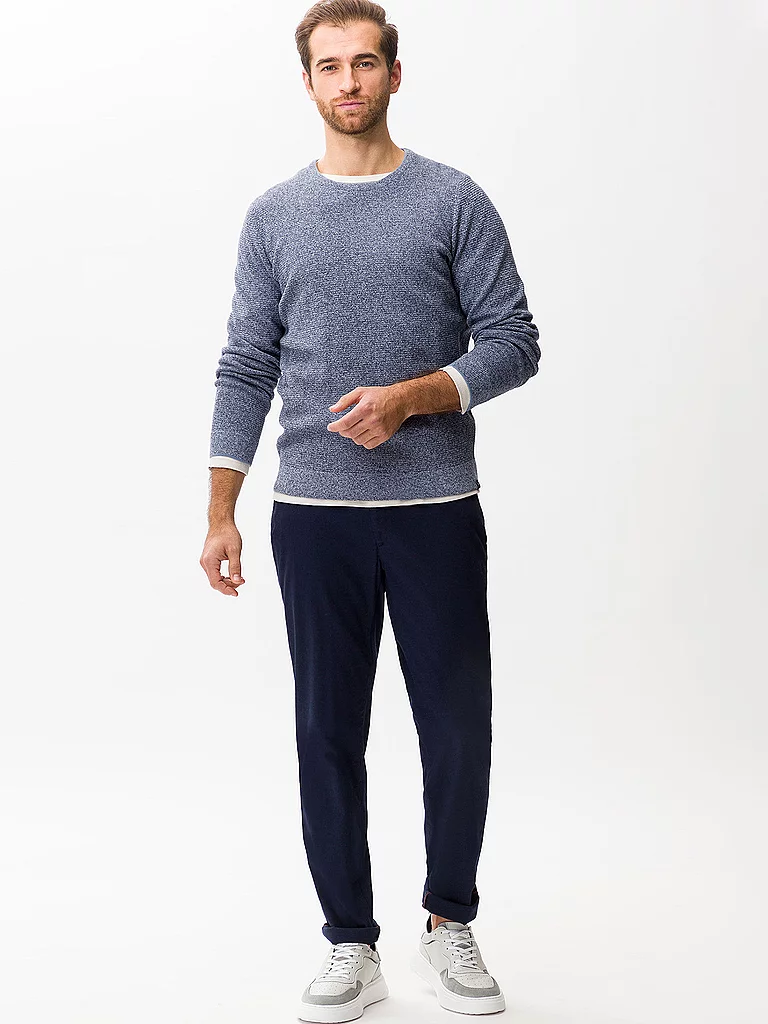 Brax Fabio Modern Fit Chino Navy 38/L34 6