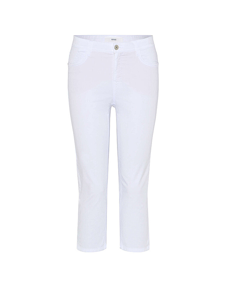 Pantalon coupe droite 7/8 MARY C blanc 34 (kurz)