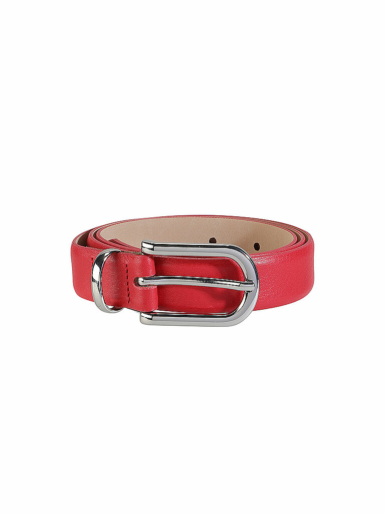 Brax Ceinture en cuir rouge 105