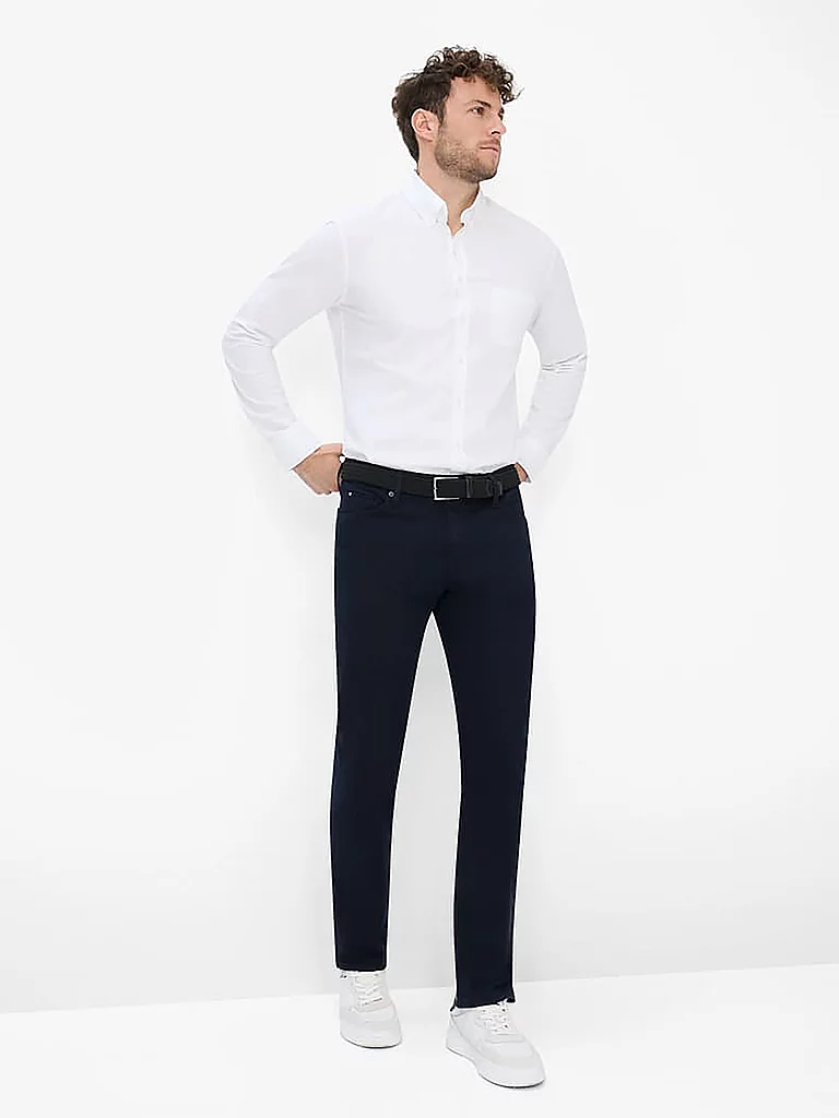 Brax Chuck Men's Trousers Navy 36/L34 7