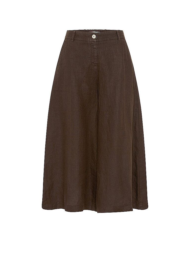 Pantalon Jambe Large MELLI S 7/8 marron 34L