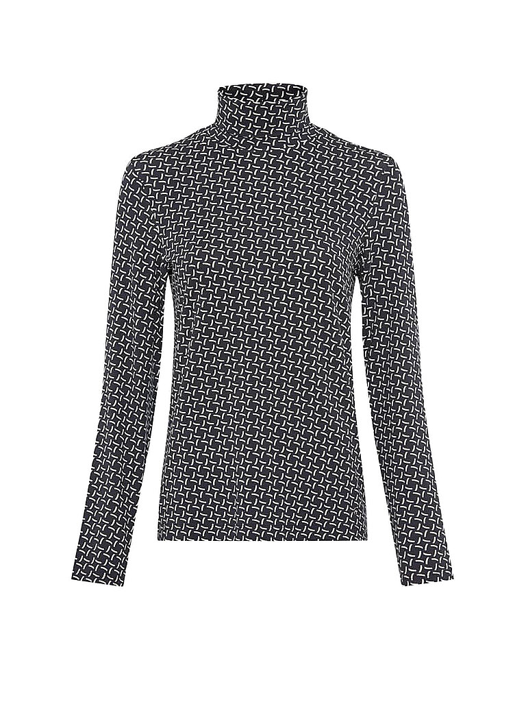Pull à col roulé CARINA.L bleu marine 34