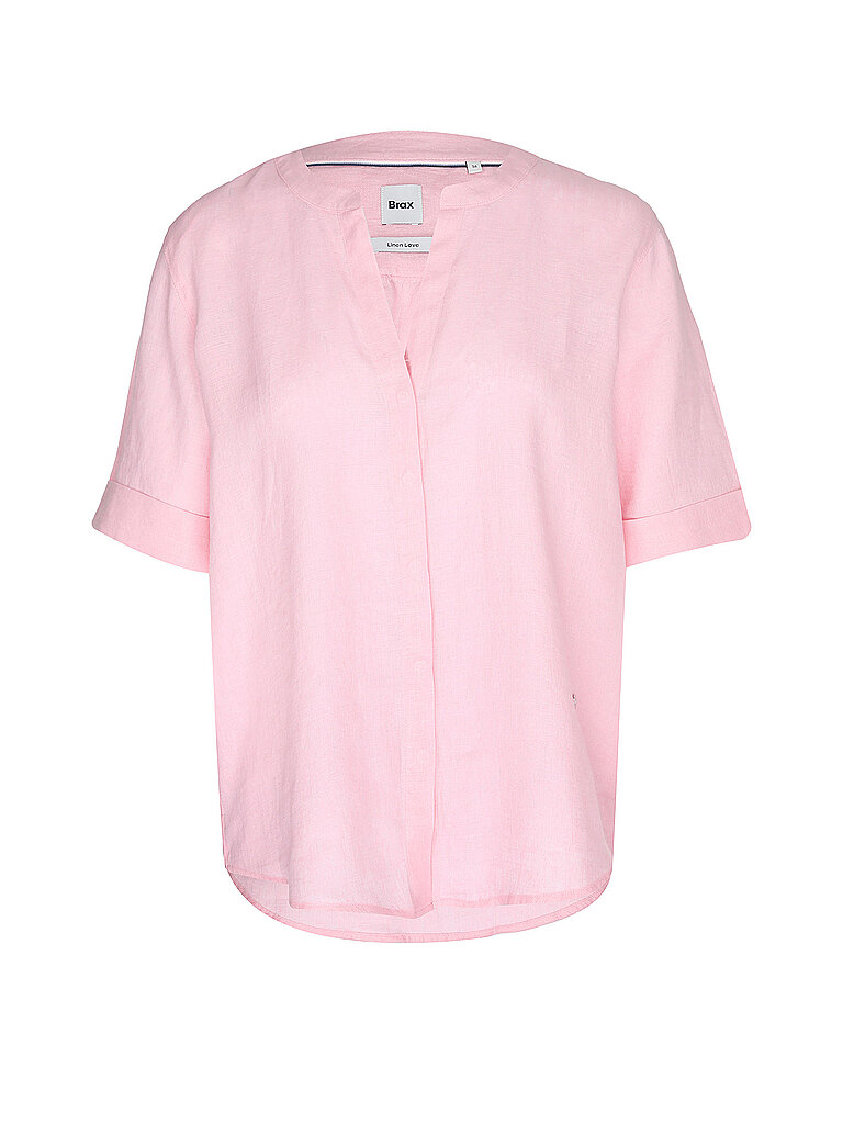 Brax Blouse en lin VERI rose 44