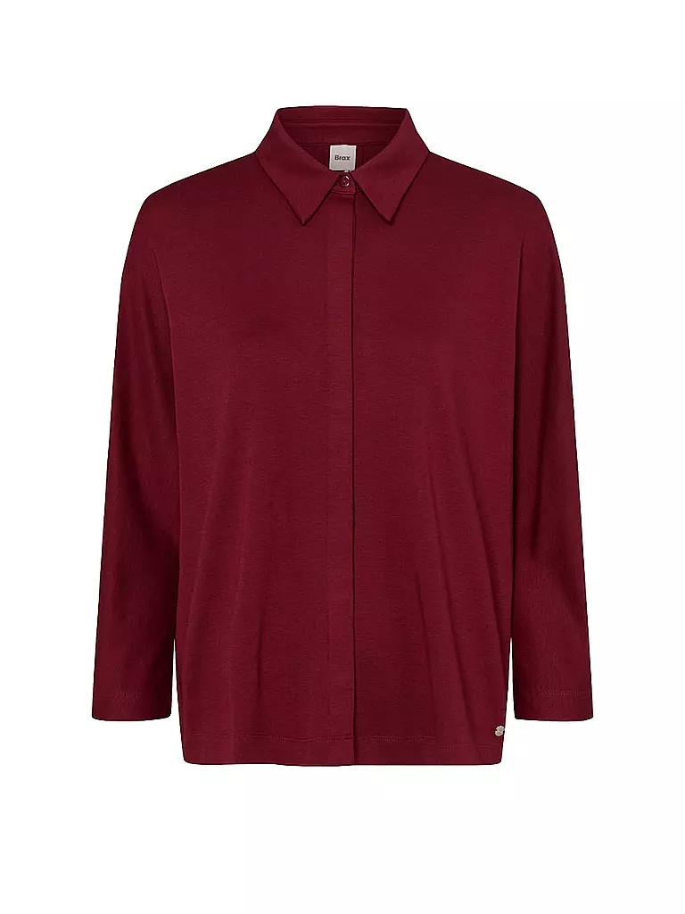 BRAX | Blouse CELIA M | dunkelrot