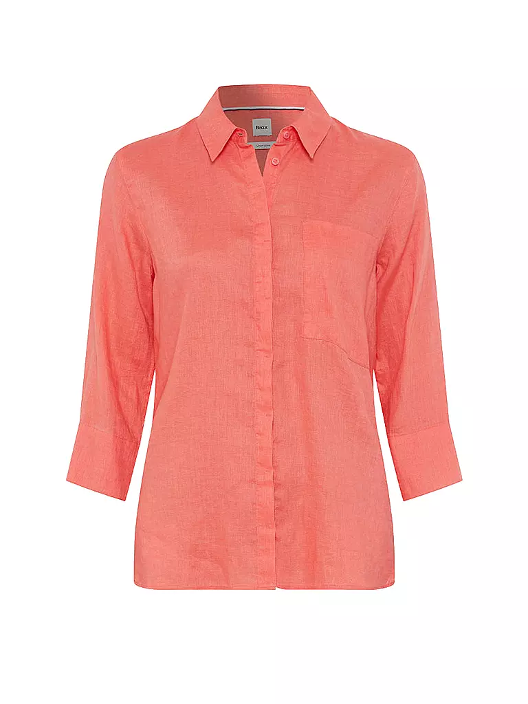 BRAX | Blouse en lin VICKI | Corail