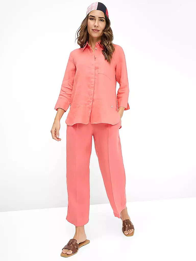 BRAX | Blouse en lin VICKI | Corail