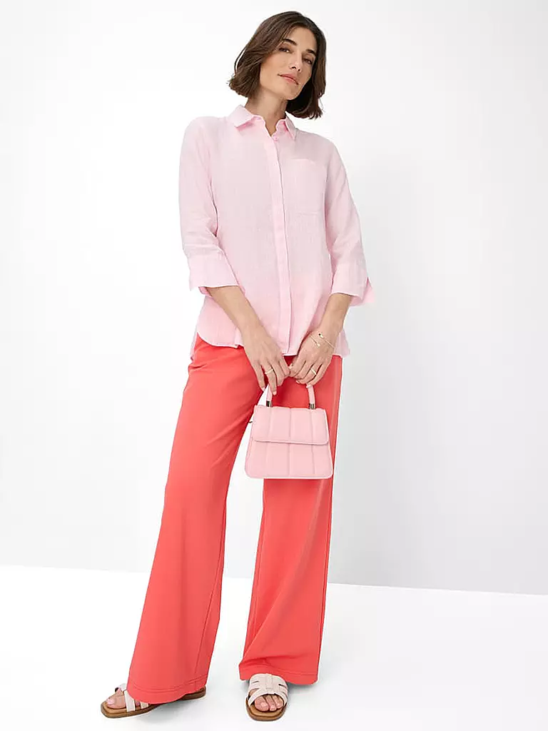 BRAX | Blouse en lin VICKI | Rose