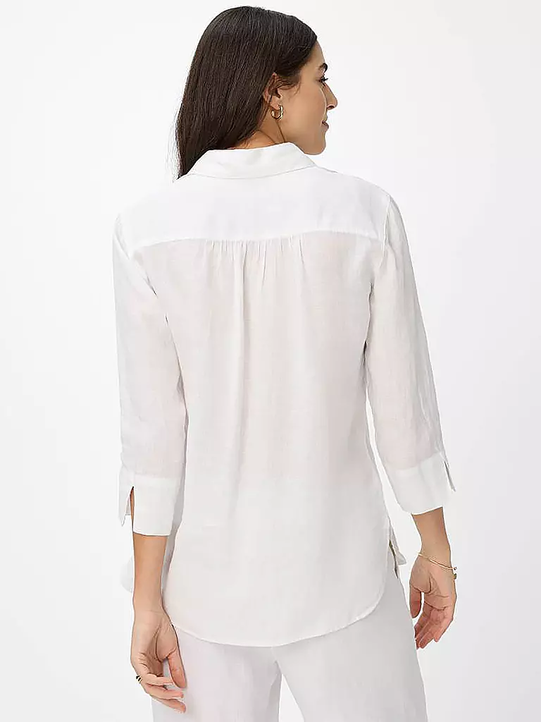 BRAX | Blouse en lin VICKI | Blanc