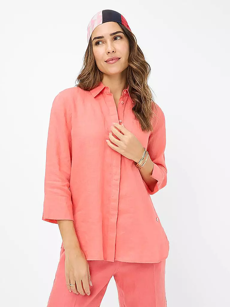 BRAX | Blouse en lin VICKI | Corail
