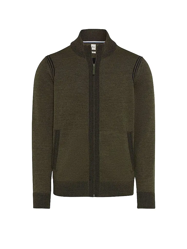 BRAX | Cardigan JAKE | olive