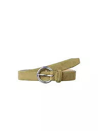 BRAX | Ceinture en cuir | Olive