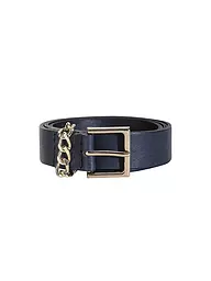 BRAX | Ceinture en cuir | Bleu foncé