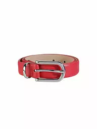BRAX | Ceinture en cuir | Rouge