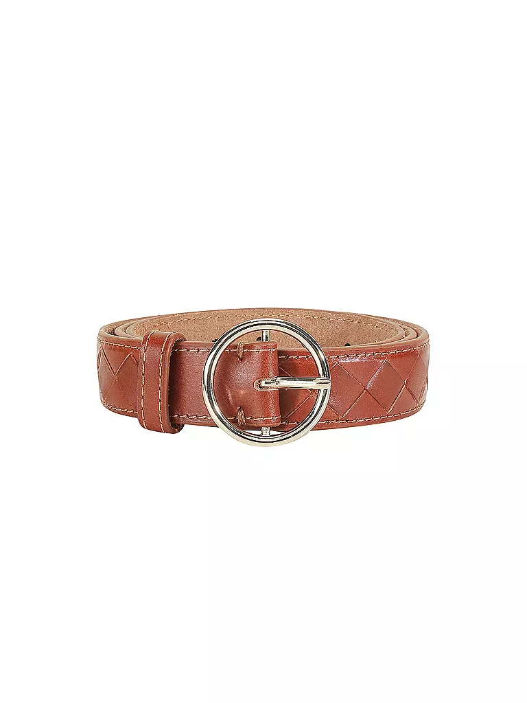 BRAX | Ceinture en cuir | hellbraun