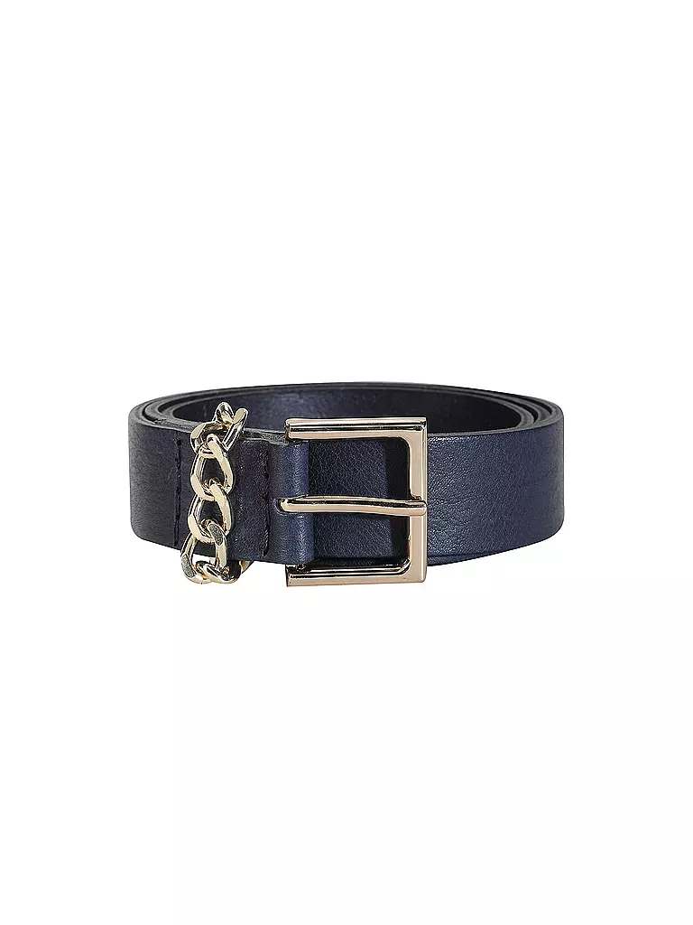 BRAX | Ceinture en cuir | dunkelblau