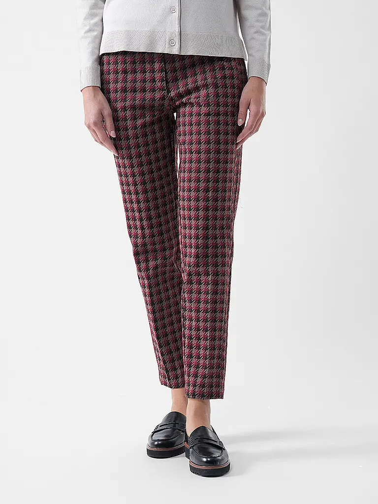 BRAX | Chino 7/8 MARON S | dunkelrot