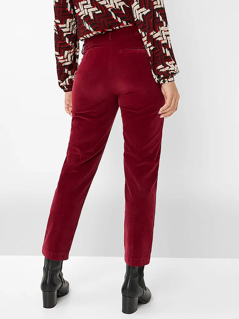 BRAX | Chino 7/8 MARON S | Rouge foncé