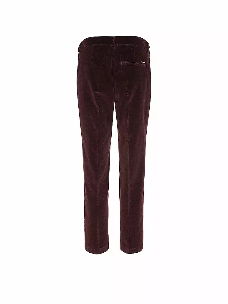 BRAX | Chino 7/8 MARON S | dunkelrot