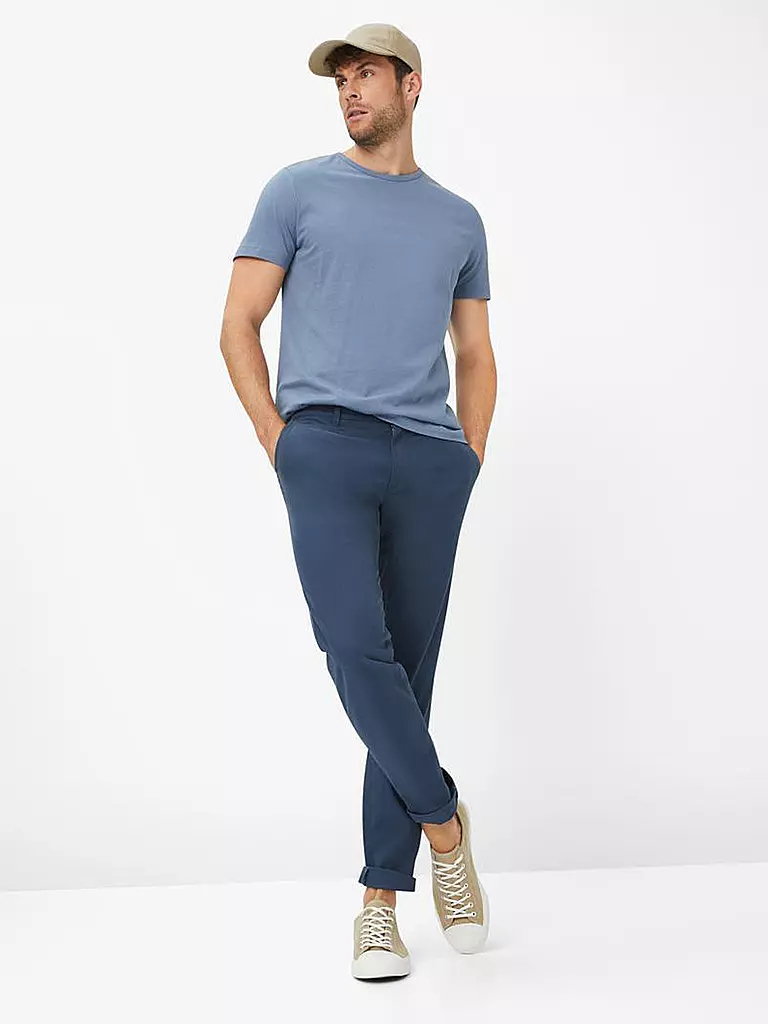 BRAX | Chino Slim Fit FABIO-IN | Bleu foncé