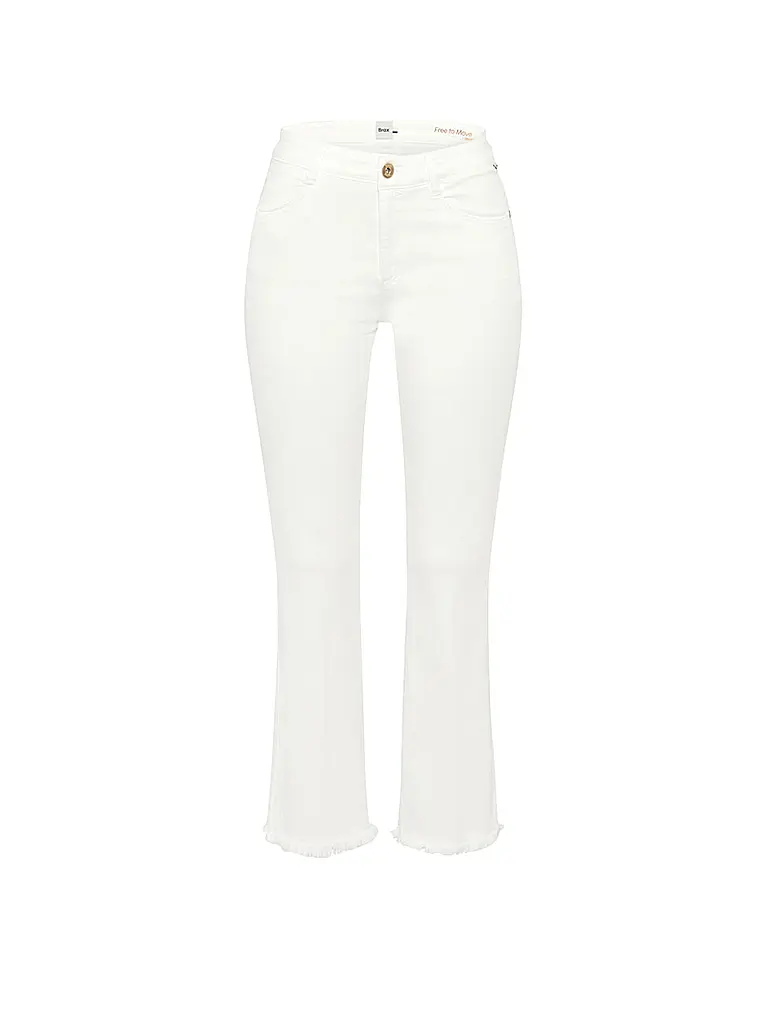 BRAX | Jeans Flared Fit 7/8 SHAKIRA S  | Blanc