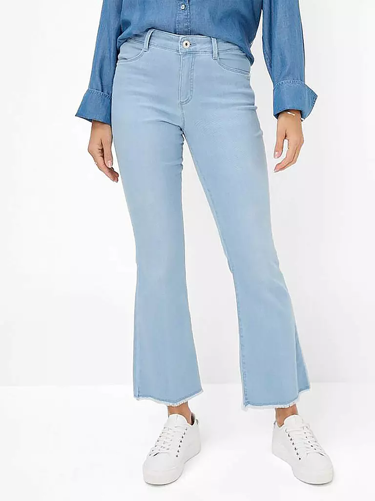 BRAX | Jeans Flared Fit SHAKIRA S 7/8 | Bleu clair