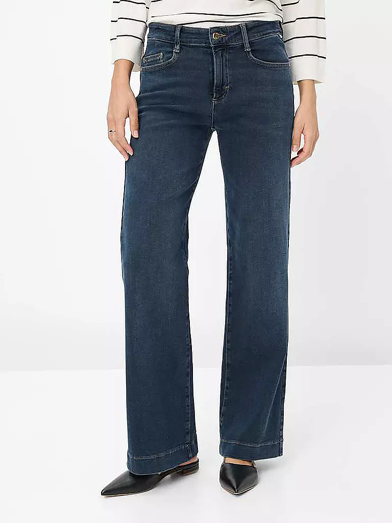 BRAX | Jeans Jambe Large MAINE | dunkelblau