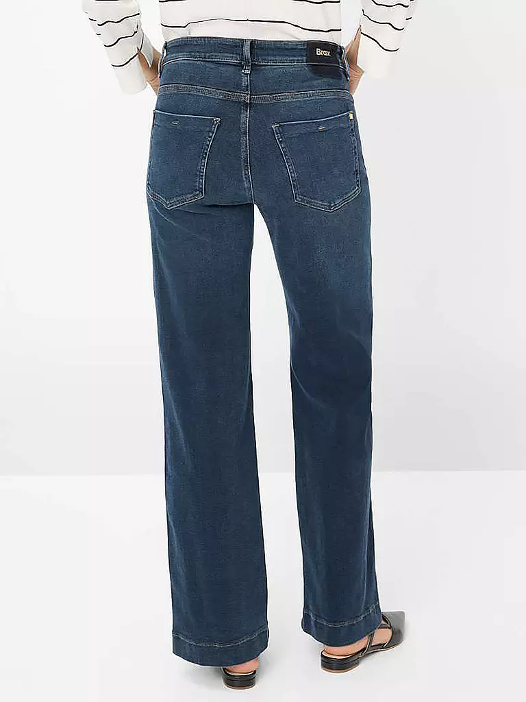 BRAX | Jeans Jambe Large MAINE | dunkelblau