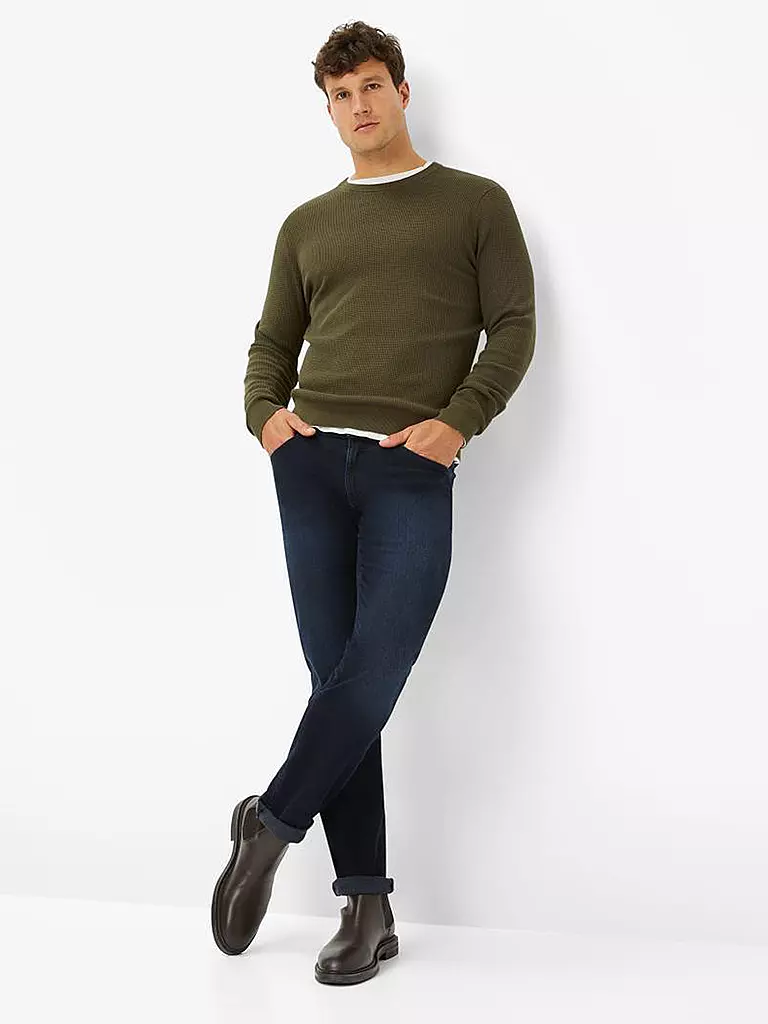 BRAX | Jeans Straight Fit CADIZ | Bleu foncé