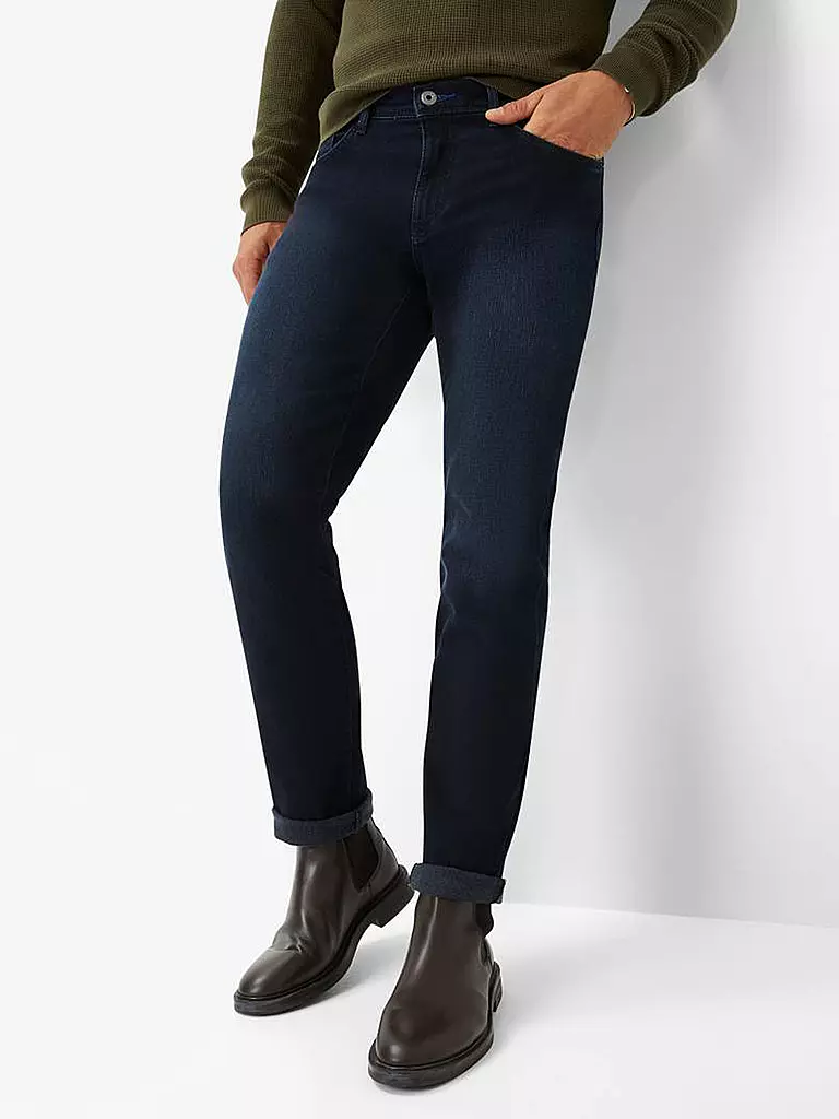 BRAX | Jeans Straight Fit CADIZ | Bleu foncé