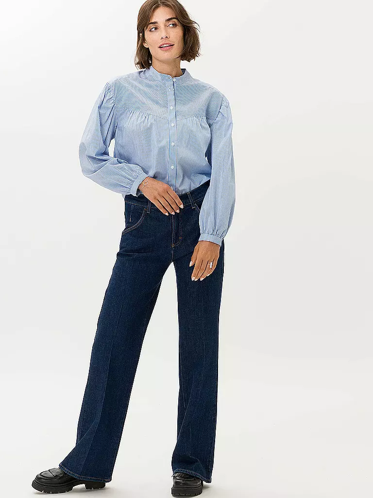 BRAX | Jeans taille haute MAINE | Bleu foncé