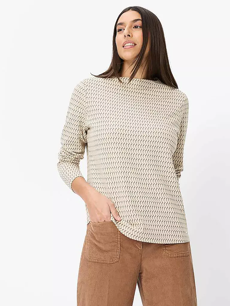 BRAX | Langarmshirt CINDY | Crème