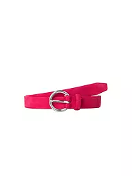 BRAX | Ceinture en cuir | Rose vif